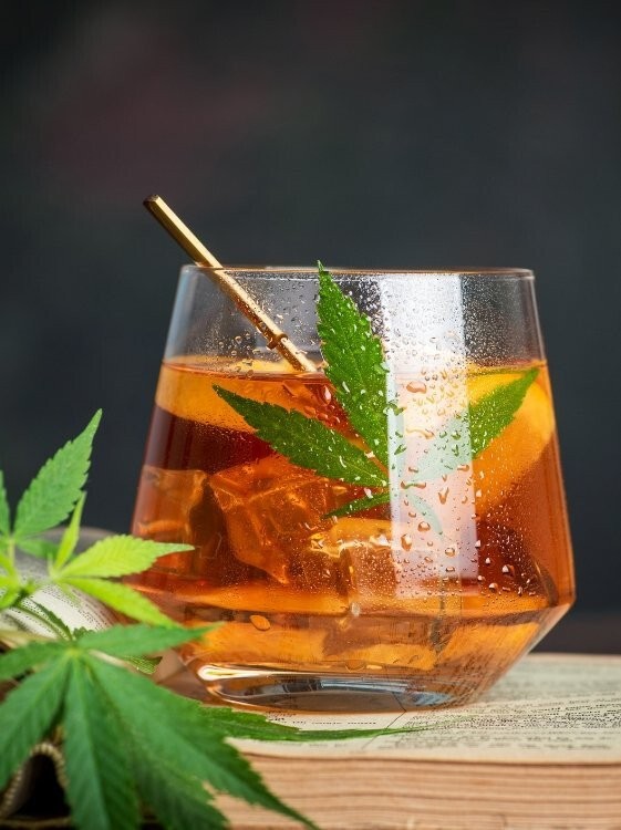 THC-infused beverages